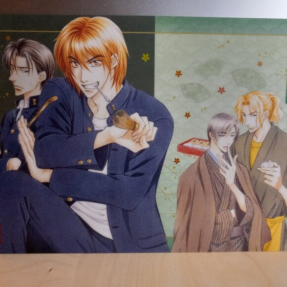 Yaoi Tea For Two Koi Cha no Osahou Yaya Sakuragi Pencil Board - Picture 1 of 2